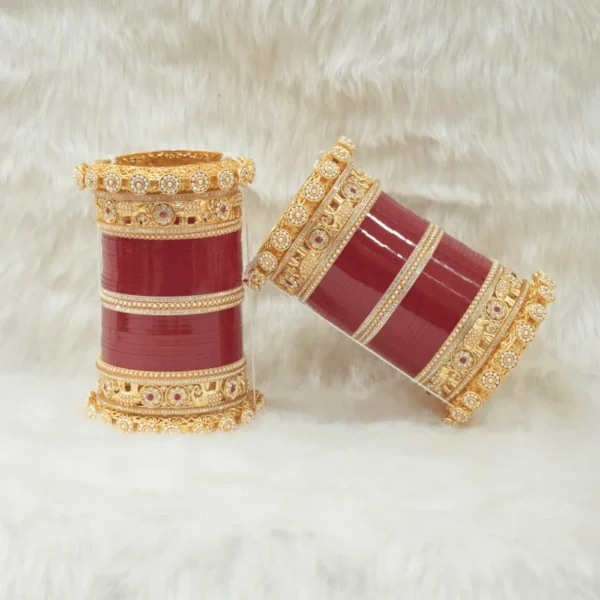 Floral Crown Bridal Chura