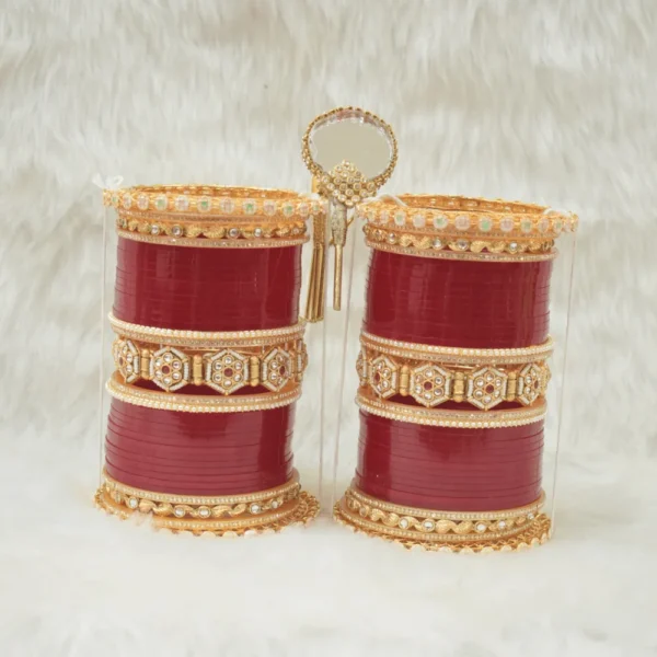 Mirror Dholna Bridal Chura