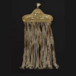 Groom Sehra with Golden Fringes and Pearl Drops