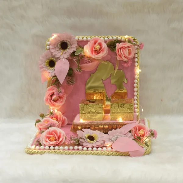 Blush Pink Engagement Ring Plate