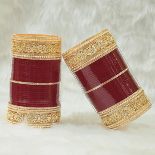 Golden Aura Bridal Chura