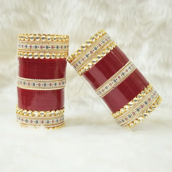 Pearl Dot Bridal Chura