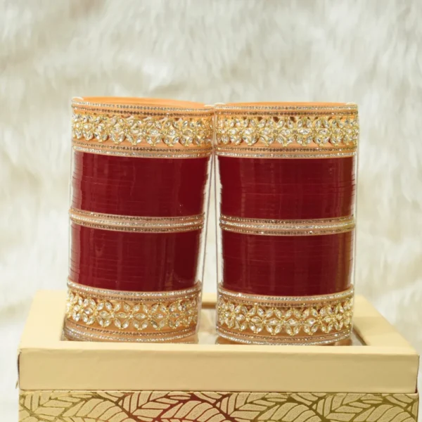 Golden Elegance Bridal Chura