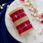 Kundan short chura with ghunghroo churi - Image 2
