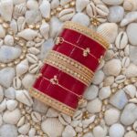 Kundan short chura with ghunghroo churi