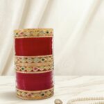 new multi stone short chura