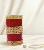 new multi stone short chura