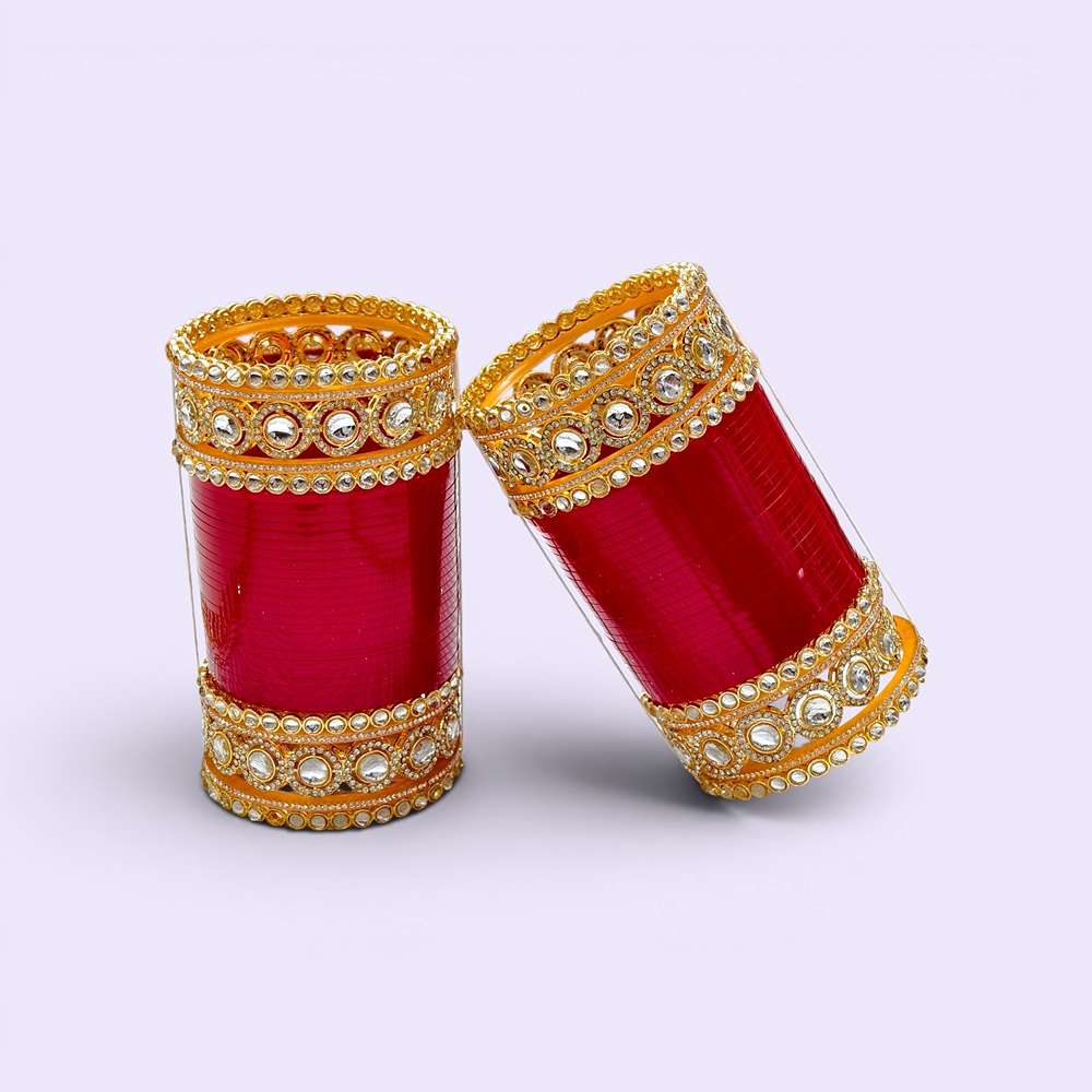 WhatsApp Image 2026-05-17 at 2.40.23 PM Bridal kundan chura - Image 1