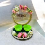 Mehndi Platter for Wedding | Decorative Mehndi platter for bride
