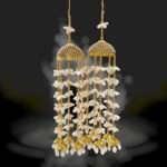 Luxury Gold -Plated Shell & Bead Bridal Kalira - Wedding Colleection