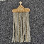 Traditional Goldan Groom Sehra with Pearl Hanging Strings