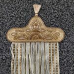 Elegant Golden & pearl Sehra for the Modern Groom - Image 2