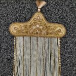 Traditional Groom Crown Sehra with Pearl Moti - Image 2