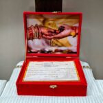 Designer Punjabi Wedding  Saha Chithi Box - Image 2