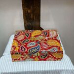Vibrant Phulkari Emboidered Punjabi Wedding Saha Chithi Box