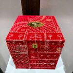 Traditional Red Lagan Patrika Box